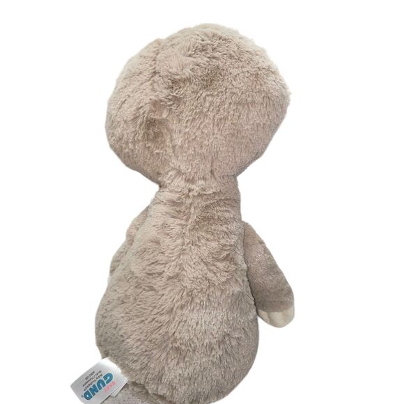 Baby Gund 12" Sloth Plush Toothpick Stuffed Animal Stitched Eyes Nursery Gift - Picture 5 of 11